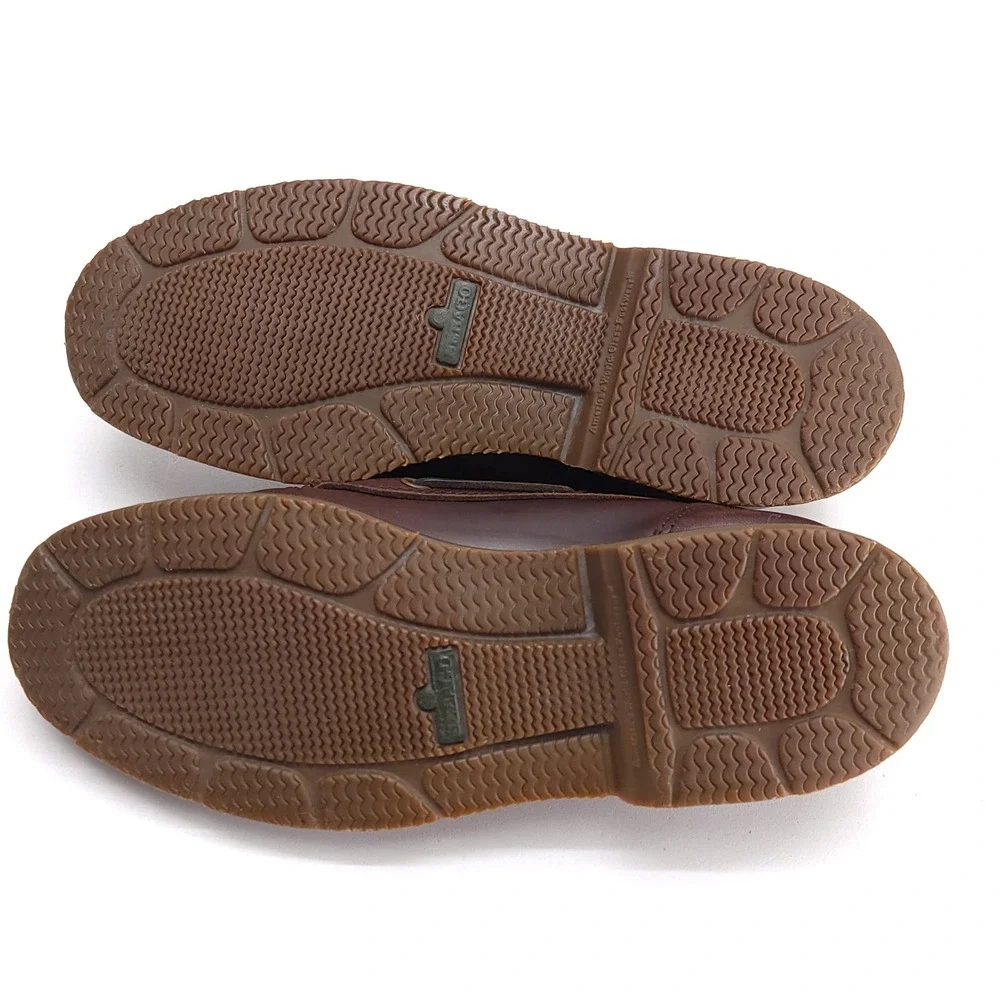 Sebago Docksides Boat Deck Shoes Mens‎ 7 M Brown Leather USA
